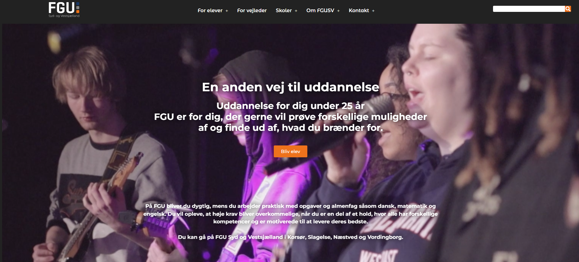 FGUSV.dk´s hjemmeside